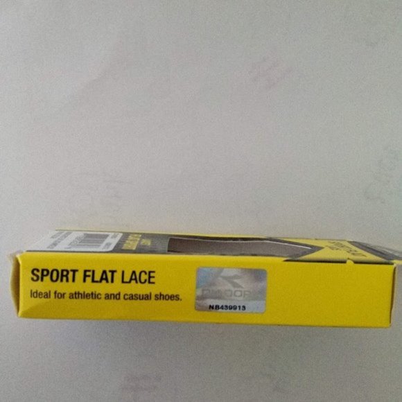 New Diadora Sport Flat White Laces 36" 91 cm Length - Picture 7 of 7